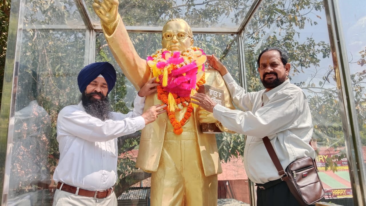 Human Rights Awareness Forum Society Regd: Nawanshahr celebrated the birthday of Baba Saheb Dr. Bhim Rao Ambedkar.